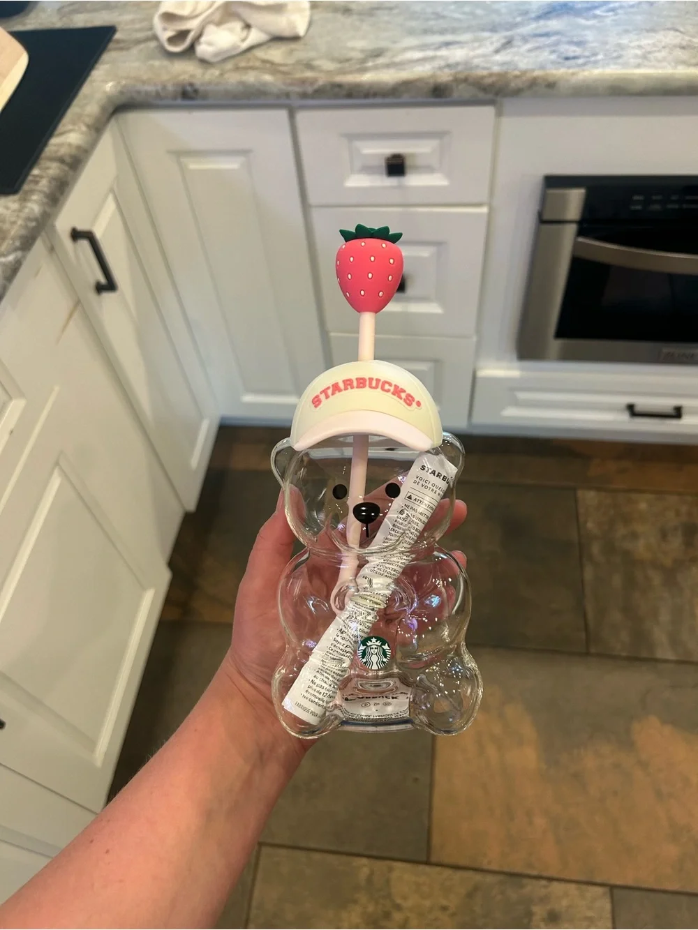 Starbucks Bear-ista Tumbler Strawberry collection